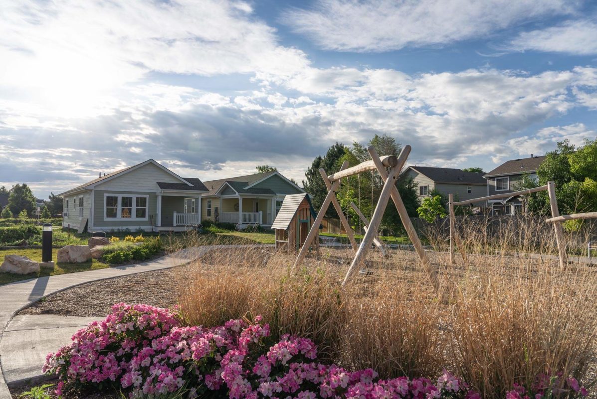 Photo of Harmony Cottages Affordable Housing in Fort Collins, CO – Ripley Design, Inc