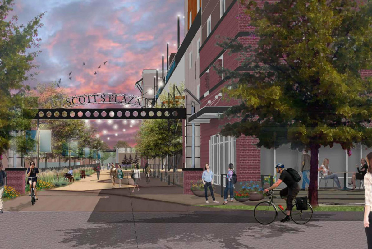 Rendering of Lokal Student Housing – Ripley Design Fort Collins
