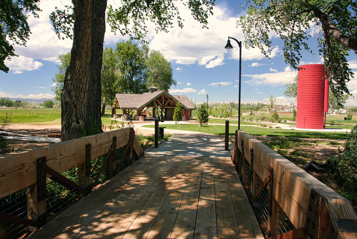 Thompson River Ranch bridge and silo – Ripley Design, Inc