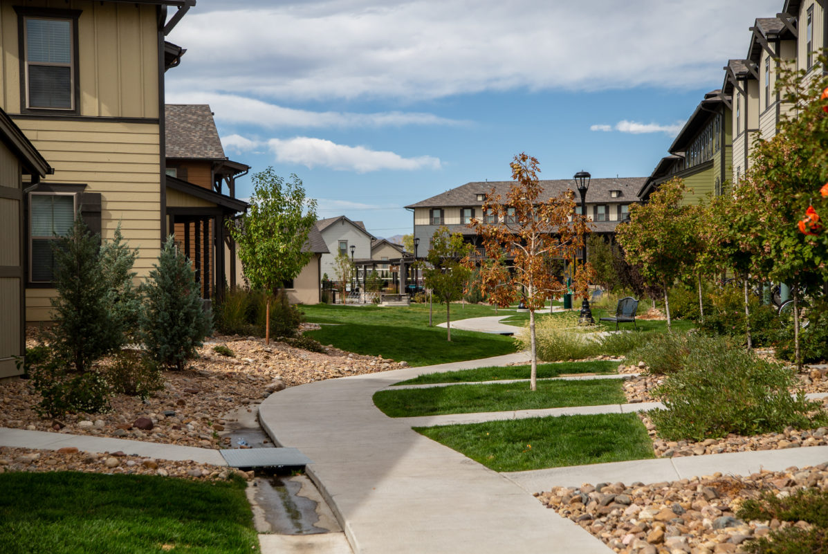 Walkways at Capstone Cottages