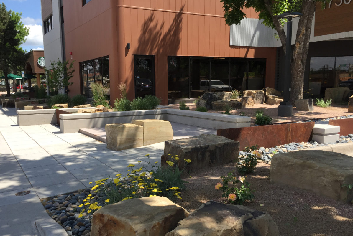 Streetscape for California Plaza